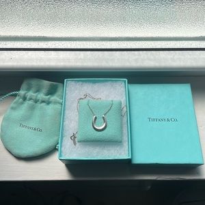 Tiffany & Co. Horseshoe Pendant Necklace